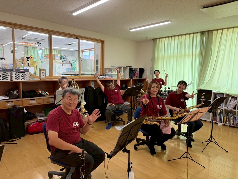 8月8日(金)午後　松原児童クラブ　依頼演奏