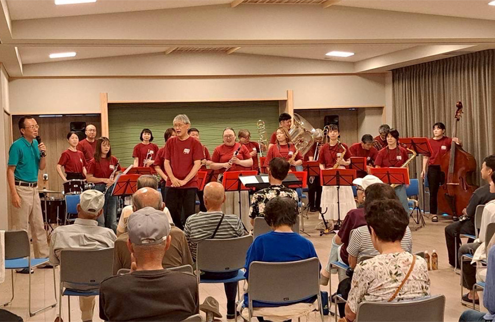 8月24日(日)　金山区サマーコンサート　依頼演奏